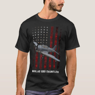SBD Dauntless WorldII A24 Banshee  T-Shirt