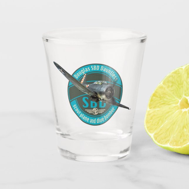 SBD Duplex Shot Glass (Front)