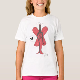 SBM Pseudo Celebrity Glam Fashion Girls' Tee