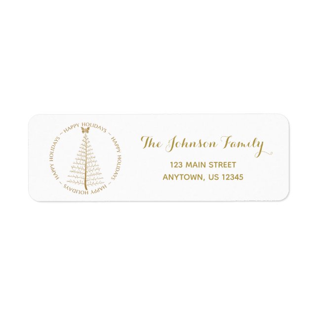 SBTF Custom Holiday Return Address (Front)
