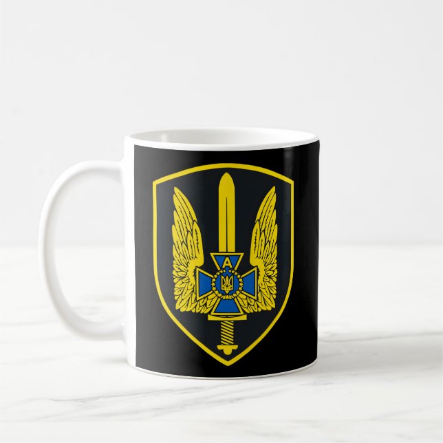 Sbu Alfa Ukraine Special Forces Alpha Spetsnaz Coffee Mug (Left)