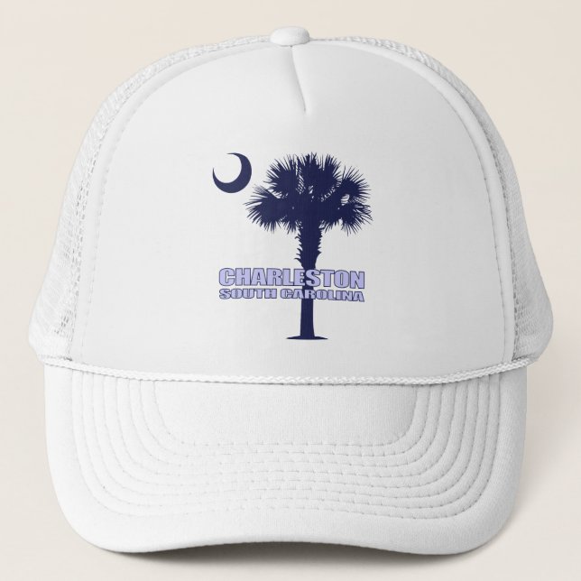 SC Palmetto & Crescent (Charleston) Trucker Hat (Front)