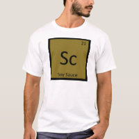 Sc - Soy Sauce Chemistry Periodic Table Symbol