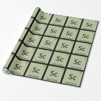 Sc - Swiss Chard Vegetable Chemistry Symbol