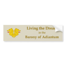 SCA Adiantum Bumper Sticker