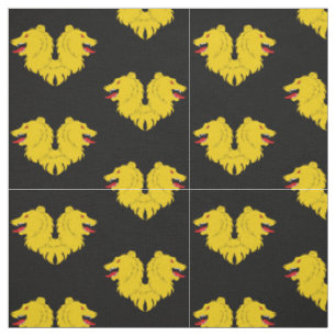 SCA Adiantum Populace Badge Fabric