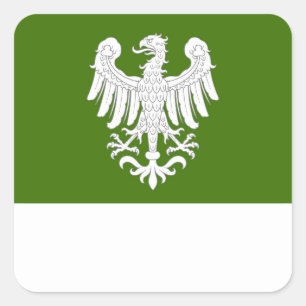 SCA Adlersruhe Populace Badge Square Sticker