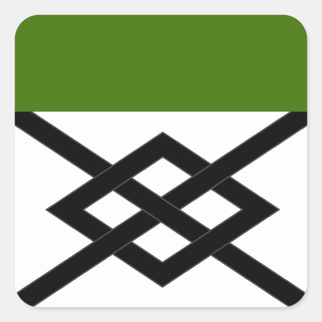 SCA Altavia Populace Badge Square Sticker (Front)