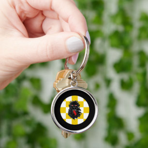 SCA An Tir Small (1.44") Round Keychain