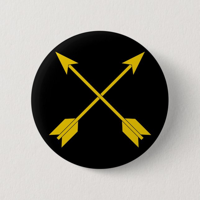 SCA Archery Marshal 2 Inch Round Button (Front)