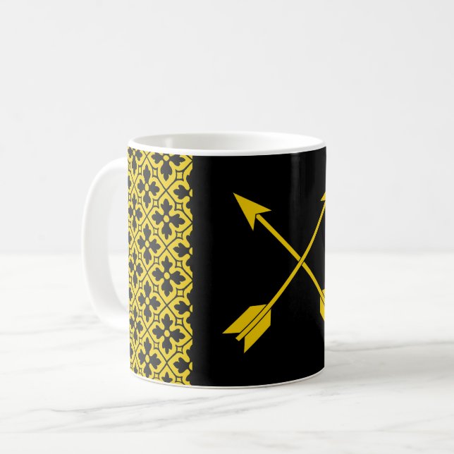 SCA Archery Marshal Coffee Mug (Front Left)