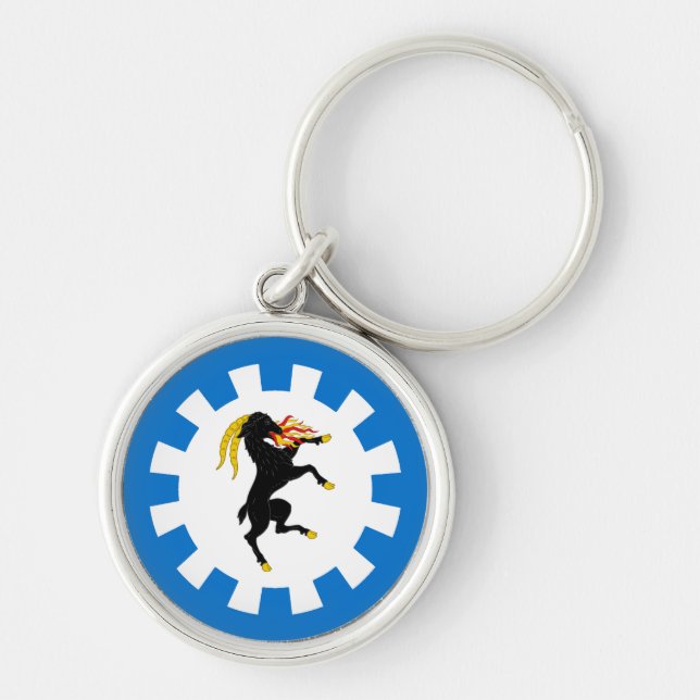 SCA Blessed Herman Small (1.44") Round Keychain (Front)