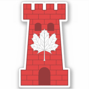 SCA Castel Rouge Custom-Cut Vinyl Sticker