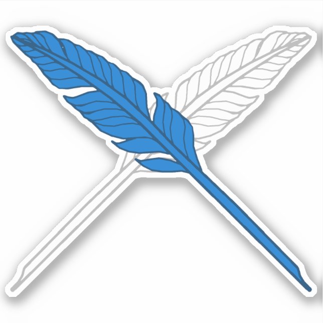 SCA College of Saint Monica Vinyl Sticker (Front)