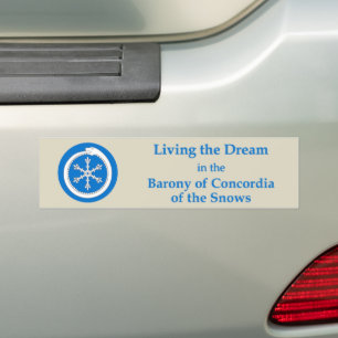 SCA Concordia of the Snows Bumper Sticker