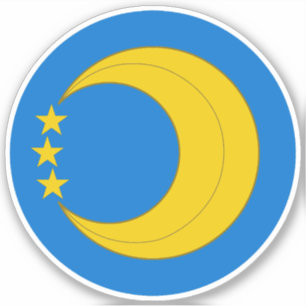 SCA Crescent Moon Vinyl Sticker