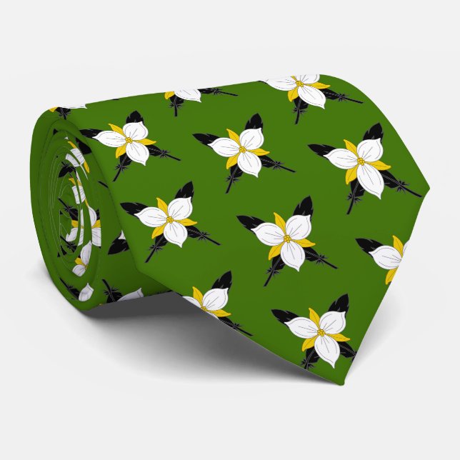 SCA Crows Gate Populace Badge Tie (Rolled)