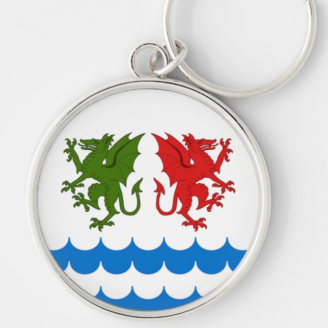 SCA Dragons Bay Keychain (Front)