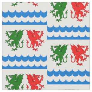 SCA Dragons Bay Populace Badge Fabric
