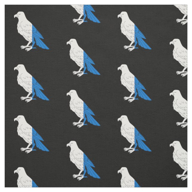 SCA Falcon's Keep Populace Badge Fabric (Swatch)