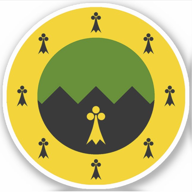 SCA Granite Mountain Vinyl Sticker (Front)