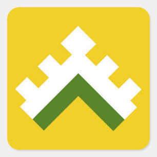 SCA Hartwood Populace Badge Square Sticker
