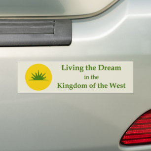 SCA Kingdom of the West Bumper Sticker