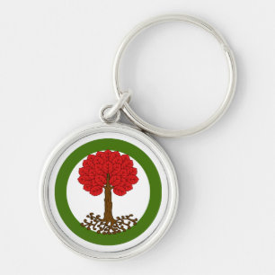 SCA Myrgan Wood Keychain