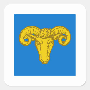 SCA Ramsgaard Populace Badge Square Sticker