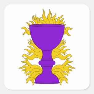 SCA Saint Bunstable Populace Badge Square Sticker