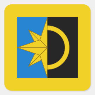 SCA Shadowlands Populace Badge Square Sticker