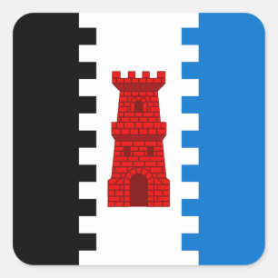 SCA South Downs Populace Badge Square Sticker