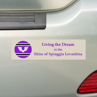 SCA Spiaggia Levantina Bumper Sticker