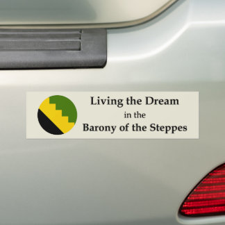 SCA Steppes Bumper Sticker