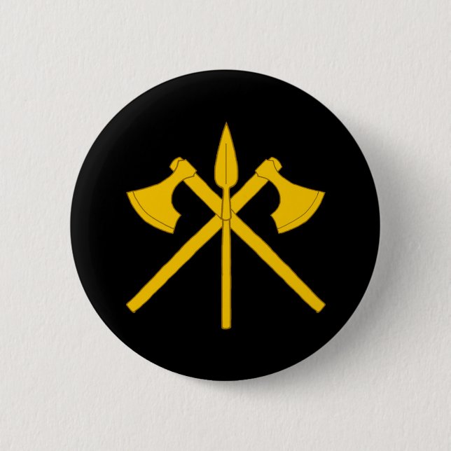 SCA Thrown-Weapons Marshal Button (Front)