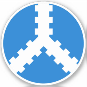 SCA Twin Moons Vinyl Sticker