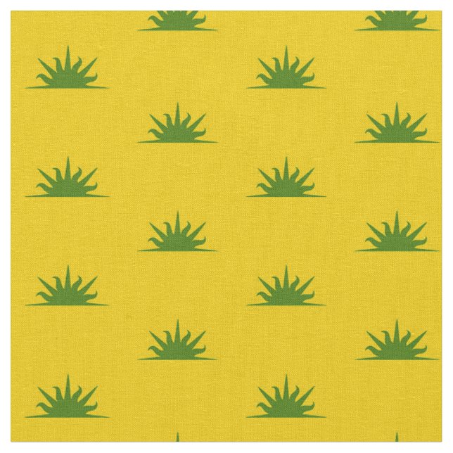 SCA West Kingdom Populace Badge Fabric (Close Up)