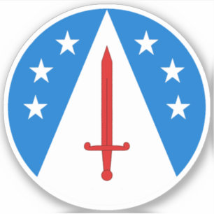 SCA White Mountain Vinyl Sticker