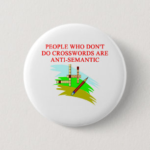 scabble and crossword game player design 2 inch round button