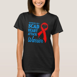 SCAD Heart Attack Survivor Life Future US Warrior  T-Shirt
