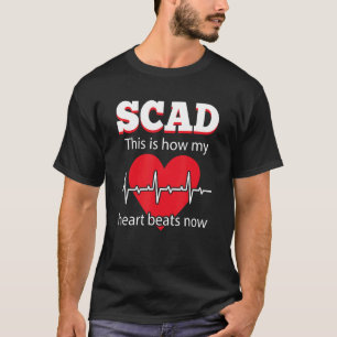 Scad This Is How My Heart Beats Now Heartbeat Reco T-Shirt