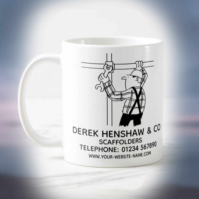Scaffolders & Scaffolding Promotional Coffee Mug (Creator Uploaded)