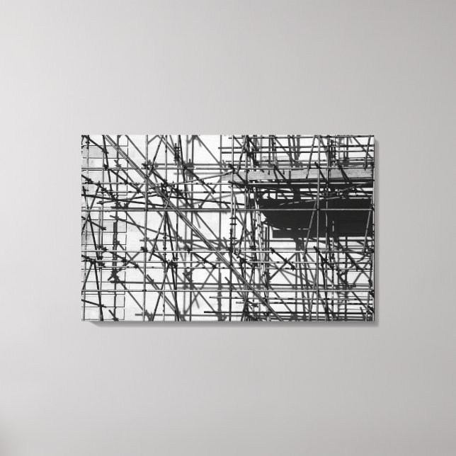 Scaffolding Canvas Print (Front)