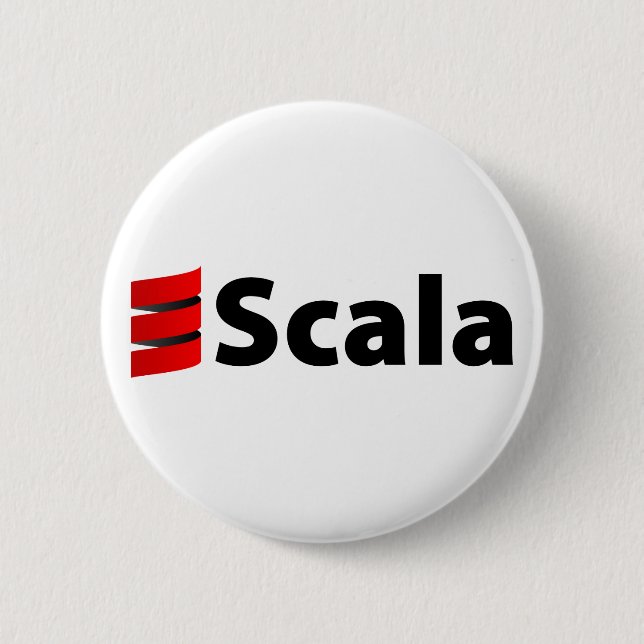 Scala Button, Scala Logo 2 Inch Round Button (Front)
