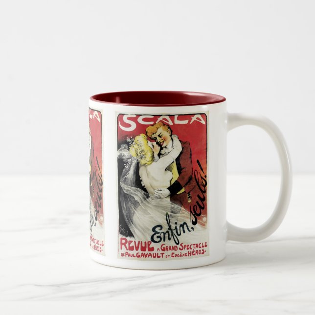 Scala ~ Enfin, Seuls! Two-Tone Coffee Mug (Right)