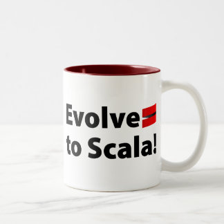 Scala Mug or Stein, Evolve Logo