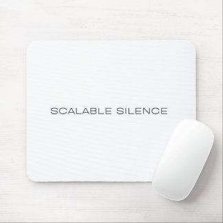 Scalable Silence Minimalist Office Mouse Pad