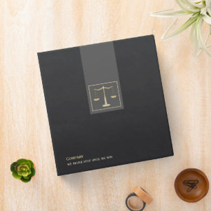 Scale Of Justice Binder