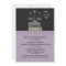 Scale of Justice Mauve, Law School Invitation