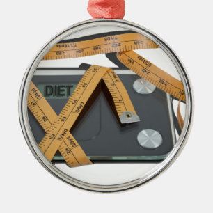 ScaleMeasuringTape021613.png Metal Ornament